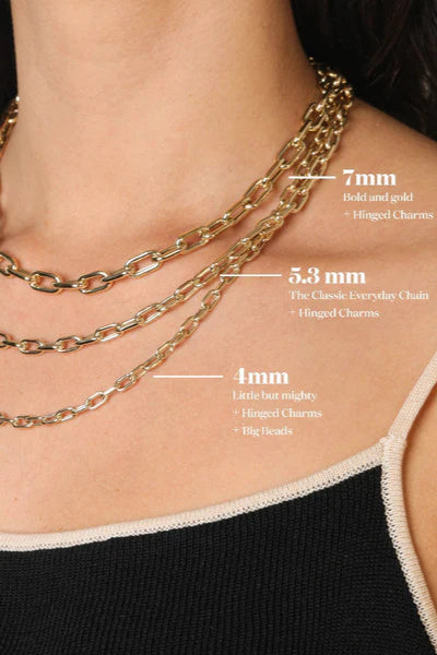 Adina Reyter 4mm 16" Italian Chain Necklace | Shop Eleanor