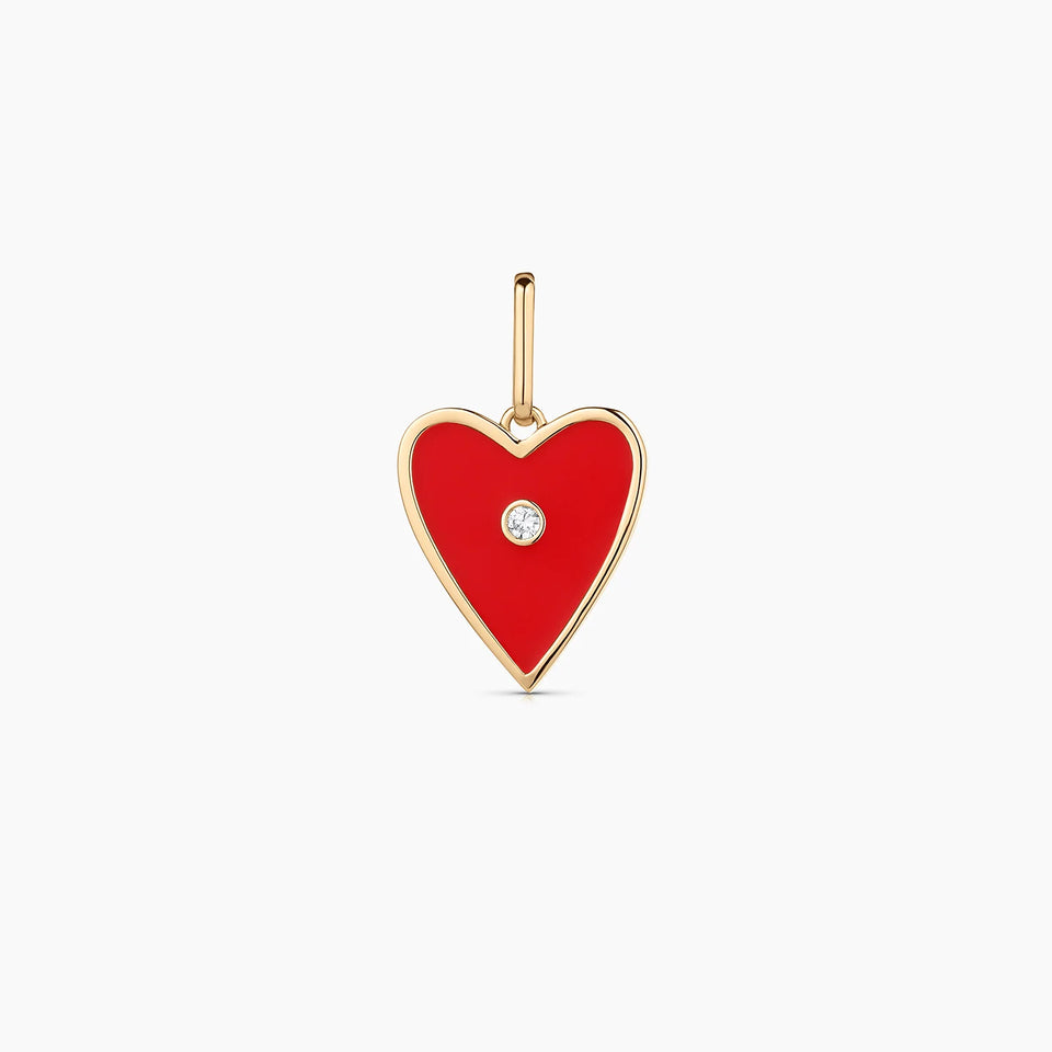 Thatch Amaya Red Enamel Charm Pendant | Shop Eleanor