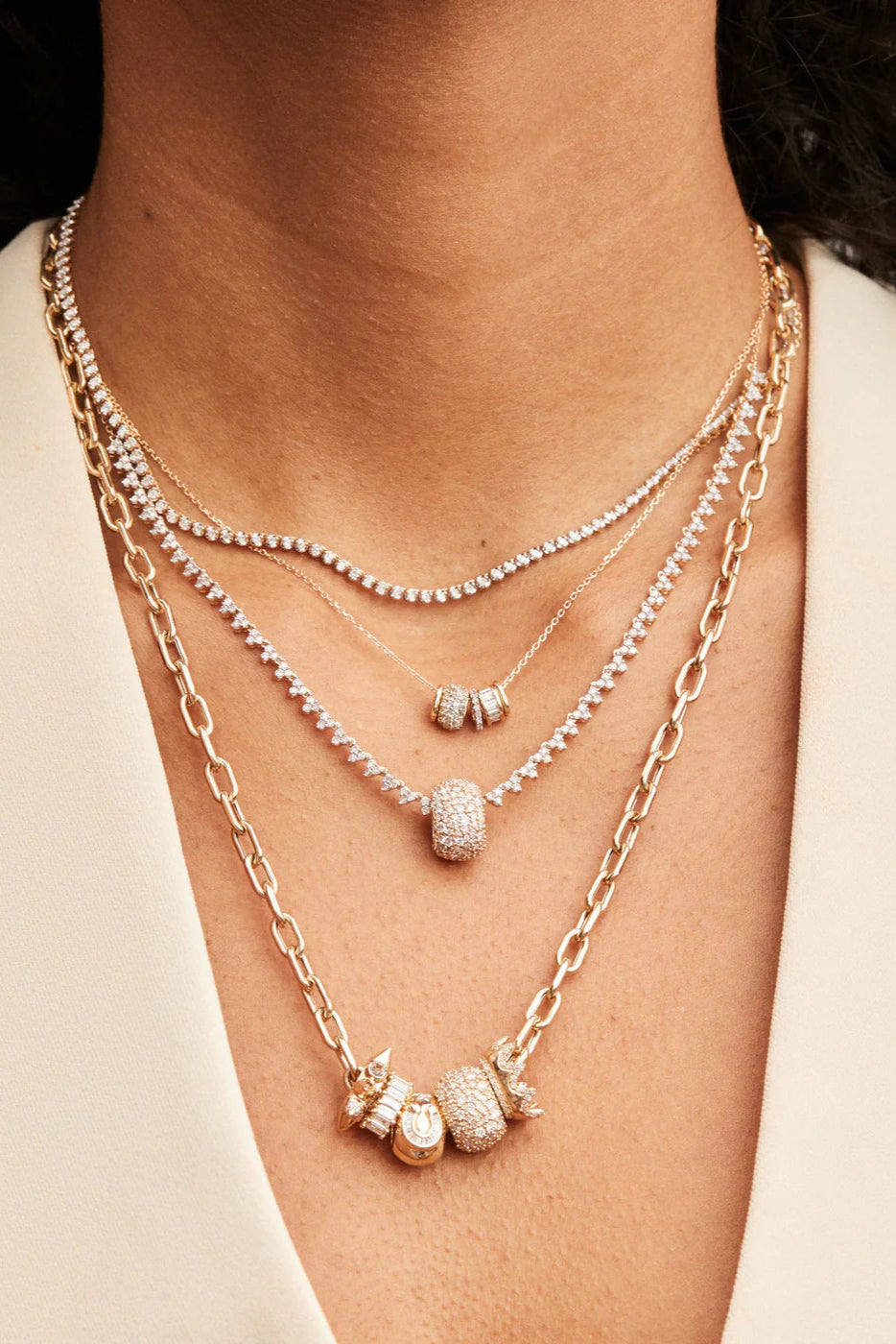 Adina Reyter Pave Crown Big Bead | Shop Eleanor