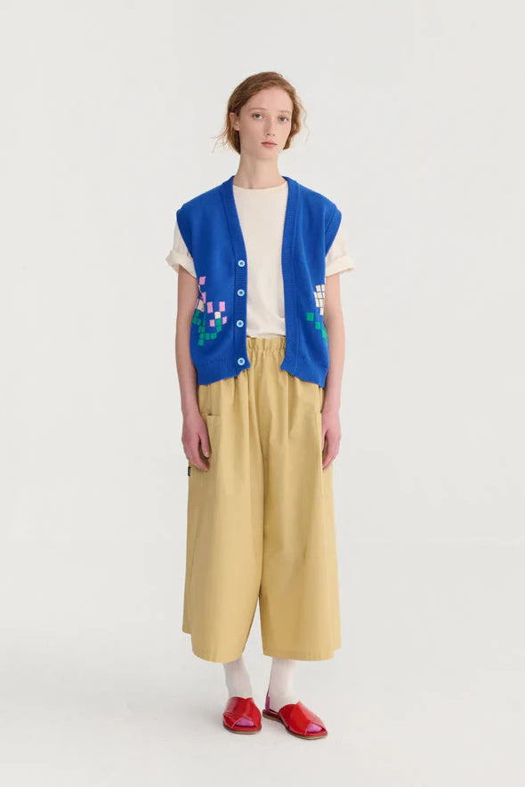 Bobo Choses Paper Culotte Flared Khaki | Shop Eleanor 