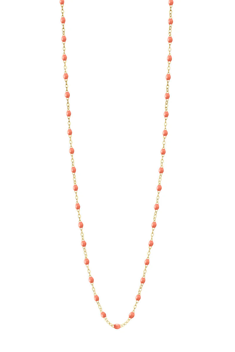 Classic Gigi Necklace in Saumon Sautoir 23.6" | Shop Eleanor