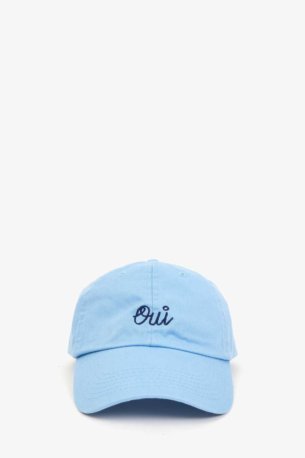 Clare V. Oui Baseball Hat in Sky Blue | Shop Eleanor