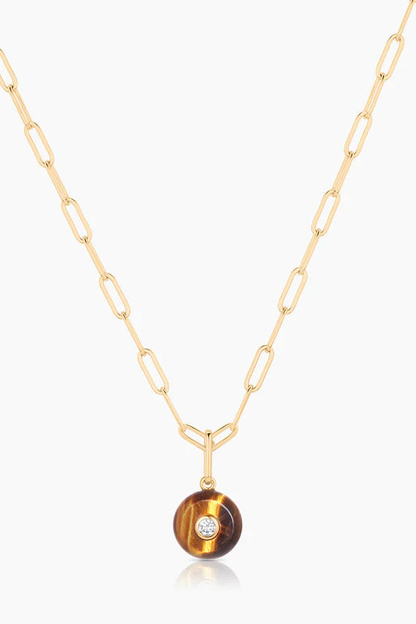 Thatch Bon Bon Tigers Eye Charm | Shop Eleanor