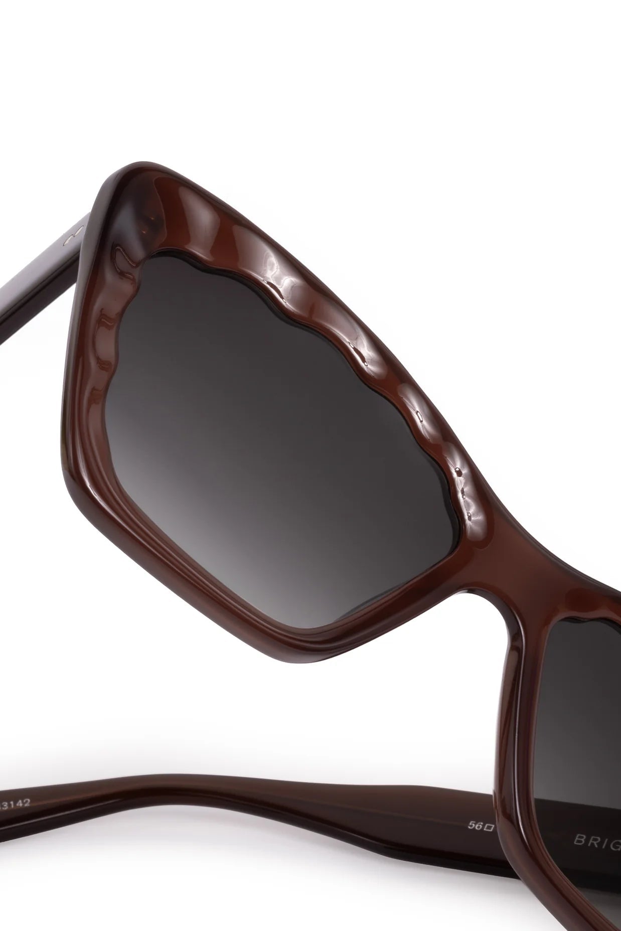 Krewe Brigitte Sunglasses in Espresso | Shop Eleanor