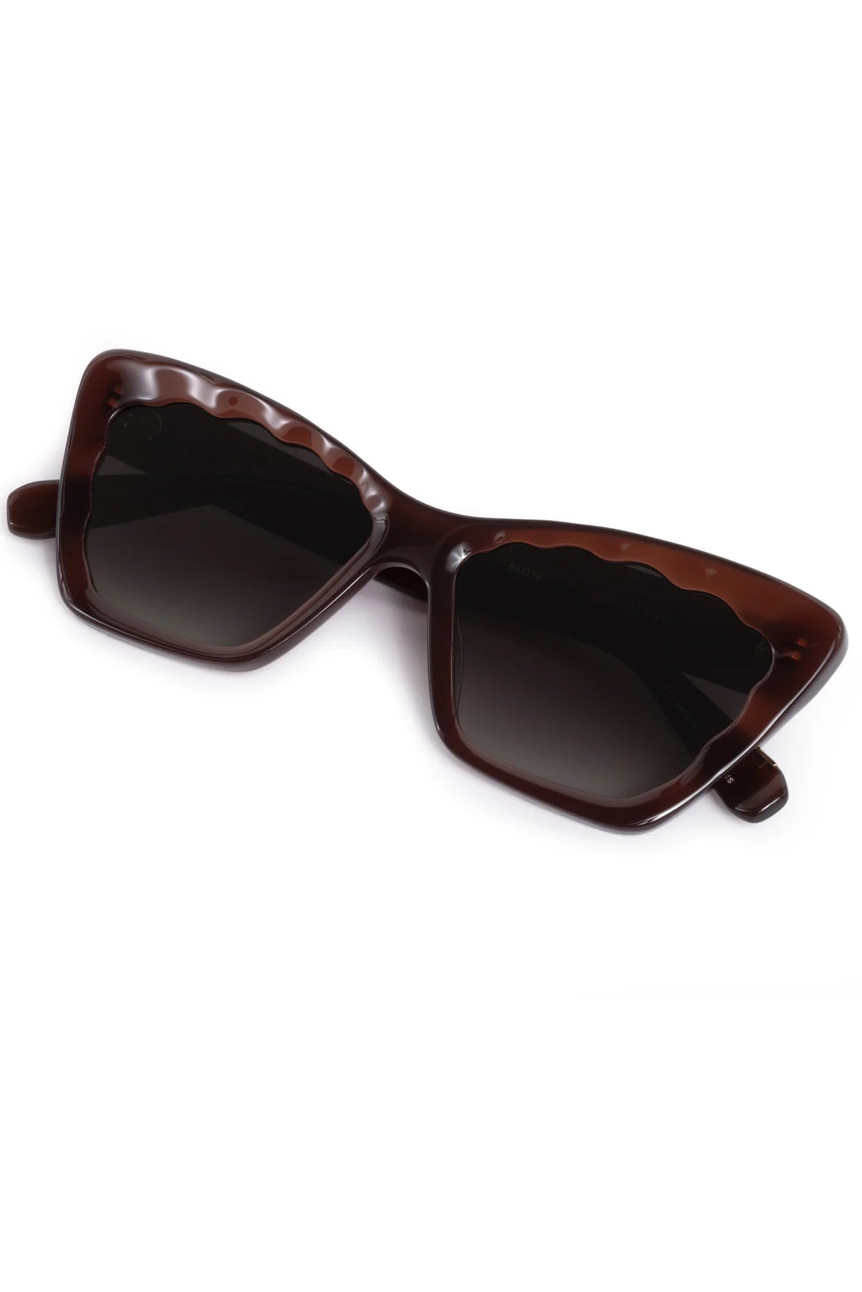 Krewe Brigitte Sunglasses in Espresso | Shop Eleanor