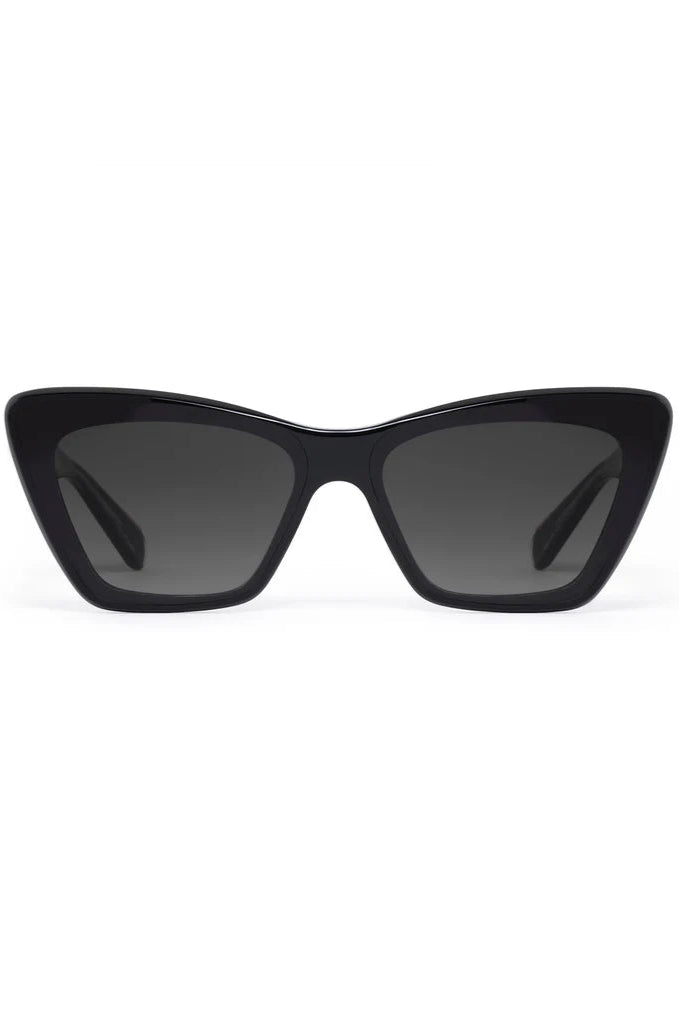Krewe Brigitte Cateye Sunglasses in Black | Shop Eleanor
