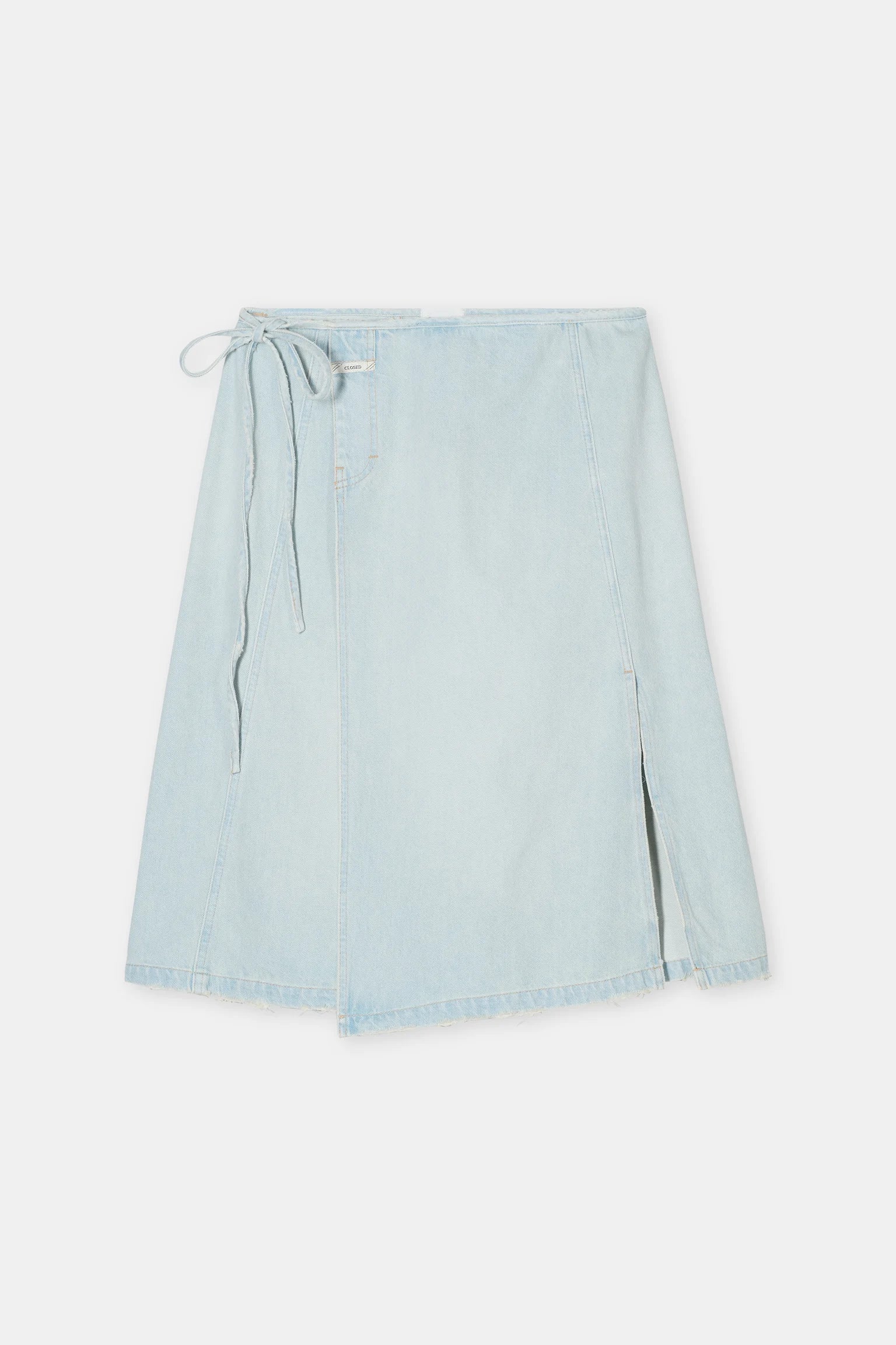 CLOSED Denim Midi Wrap Skirt | Shop Eleanor