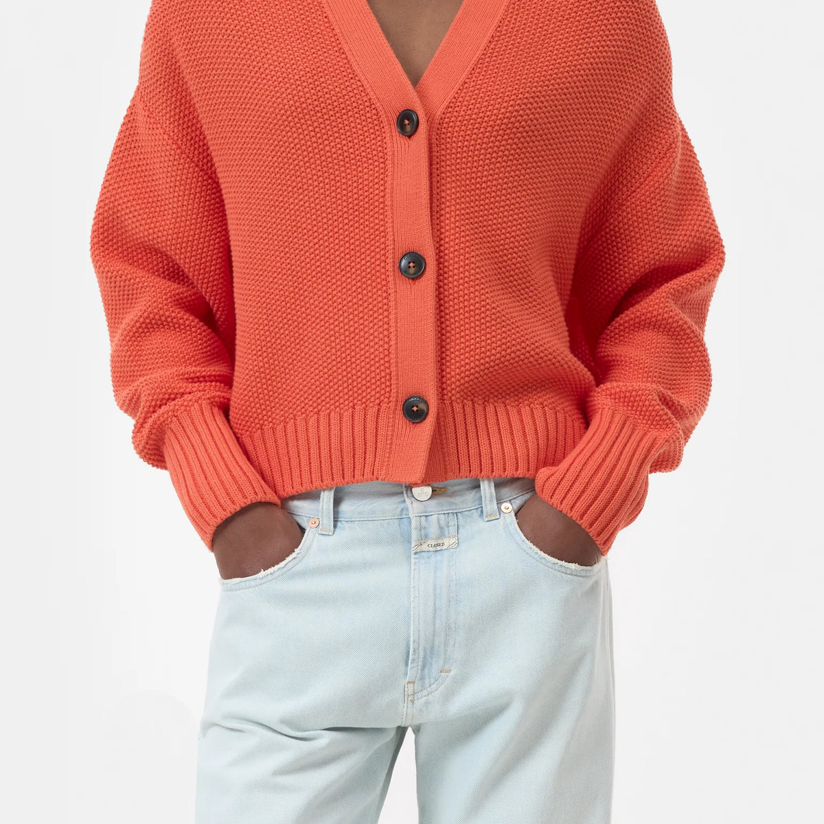 トップス L'Appartement Comfort Yarn Cardigan Sweater Jacket Women Spring Autumn Long-Sleeved Zipper Knitt