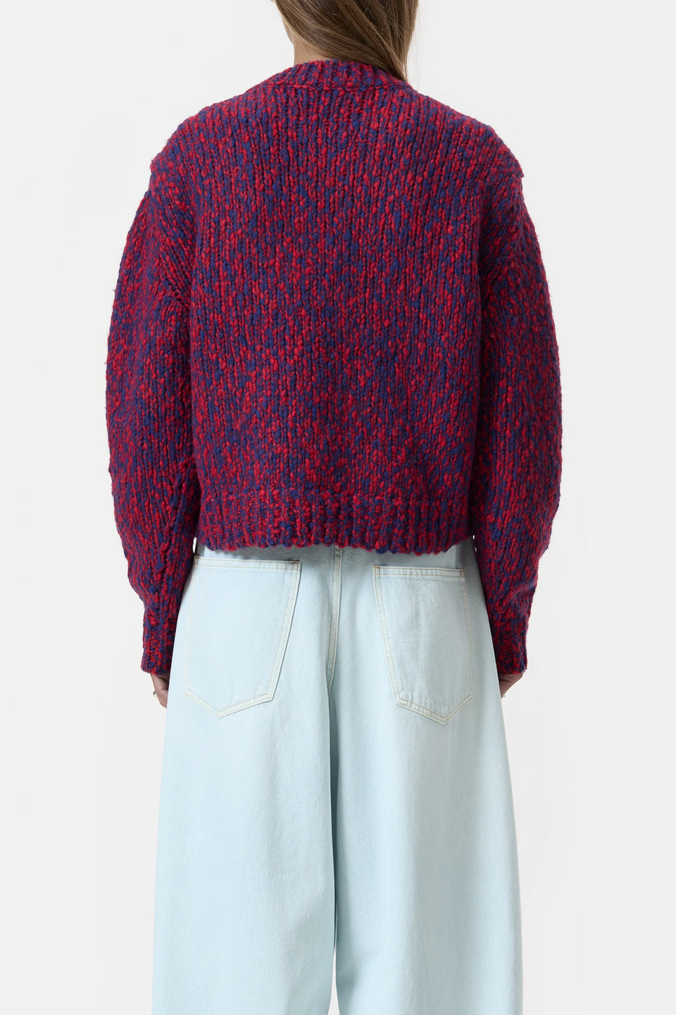 Cropped Crew Neck - Chili Pepper