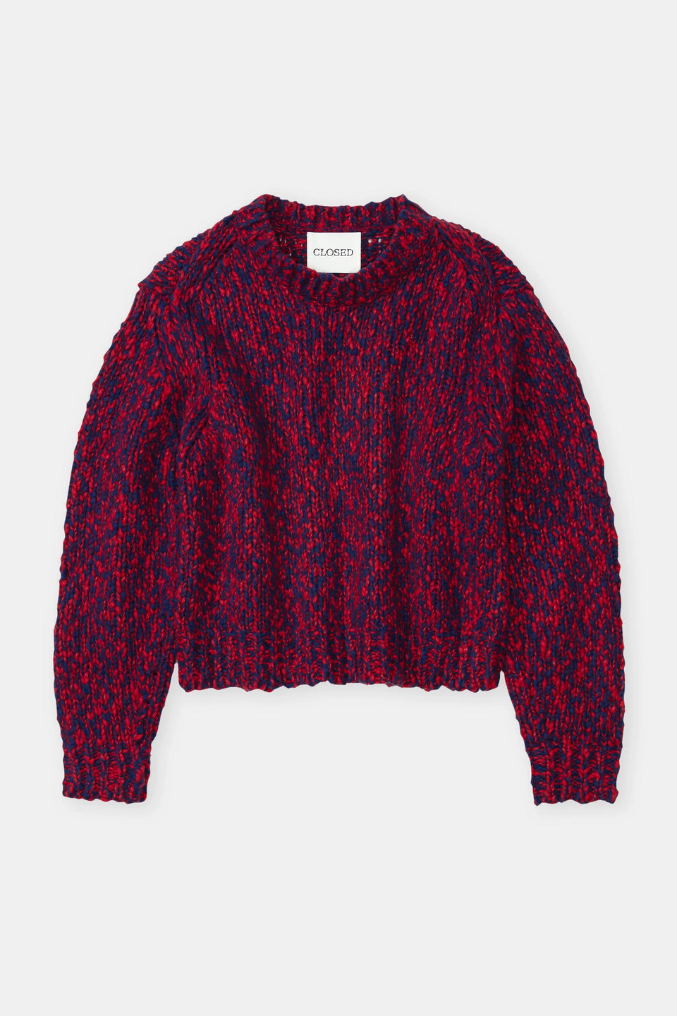 Cropped Crew Neck - Chili Pepper