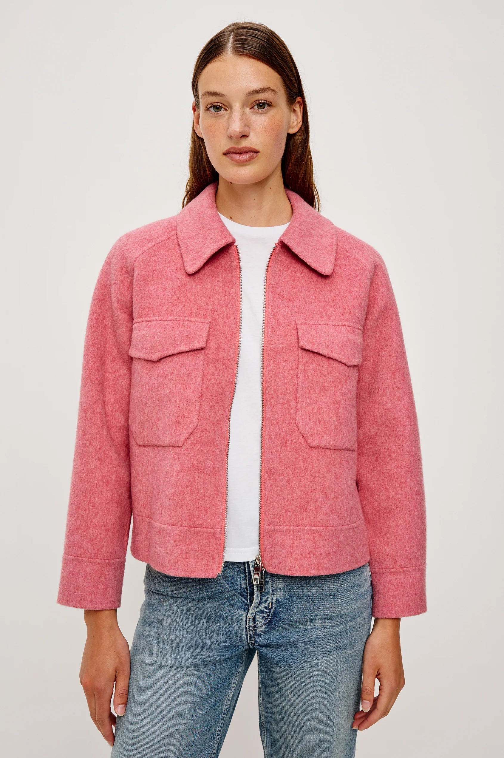 Rails Cheyenne Jacket in Heather Rose | Shop Eleanor - Women's Apparel