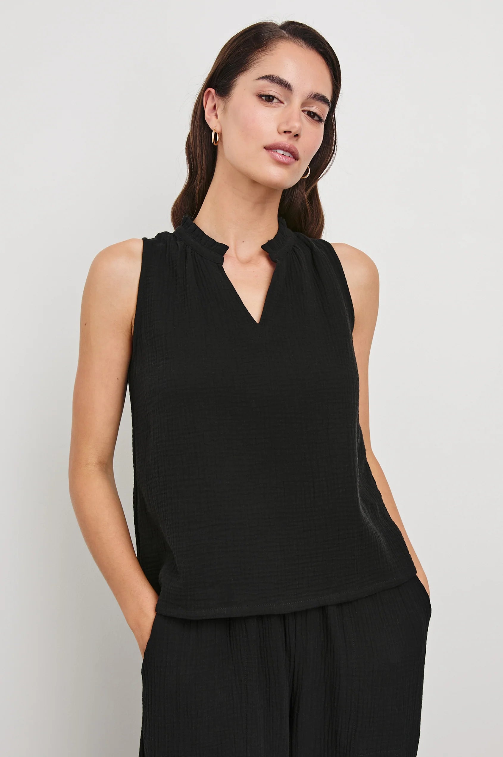 Rails Christy Top in Black | Shop Eleanor - Women's Luxury Boutique