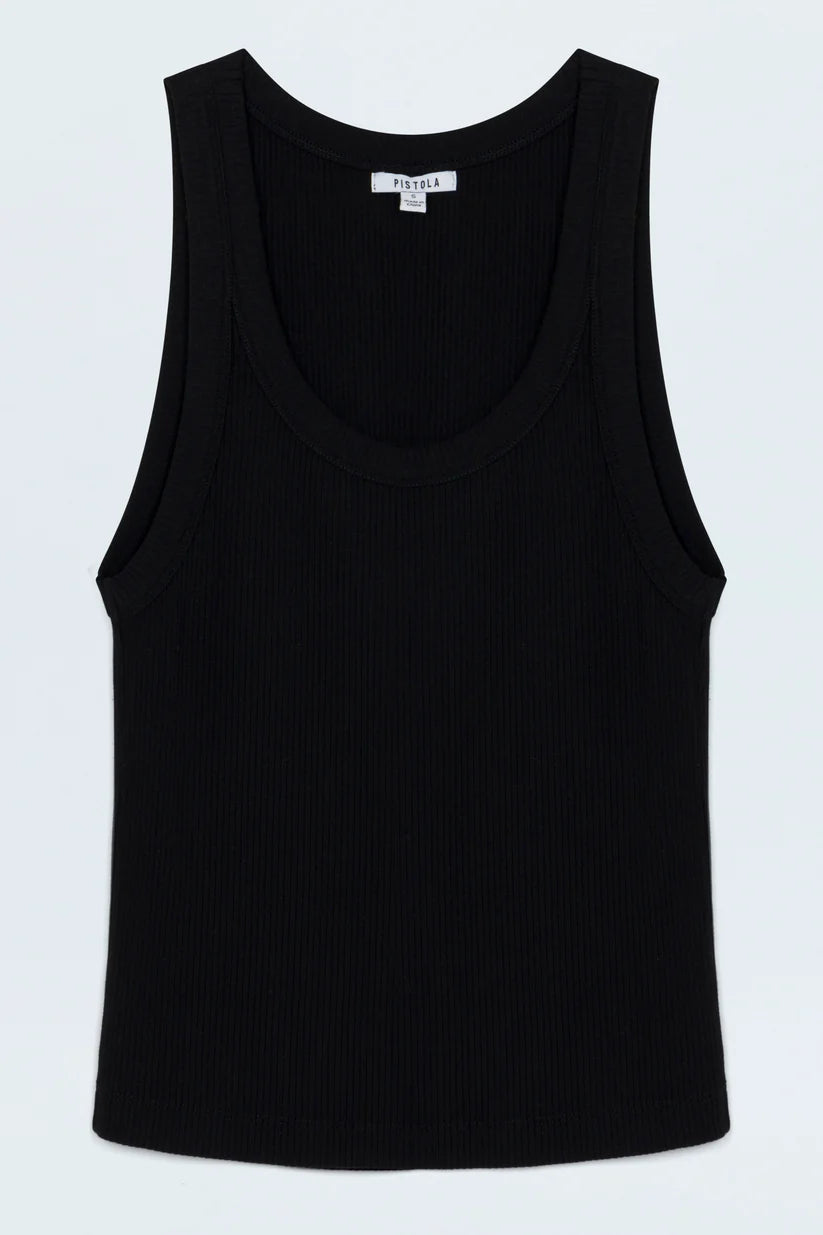Pistola Christy Tank in Noir | Shop Eleanor