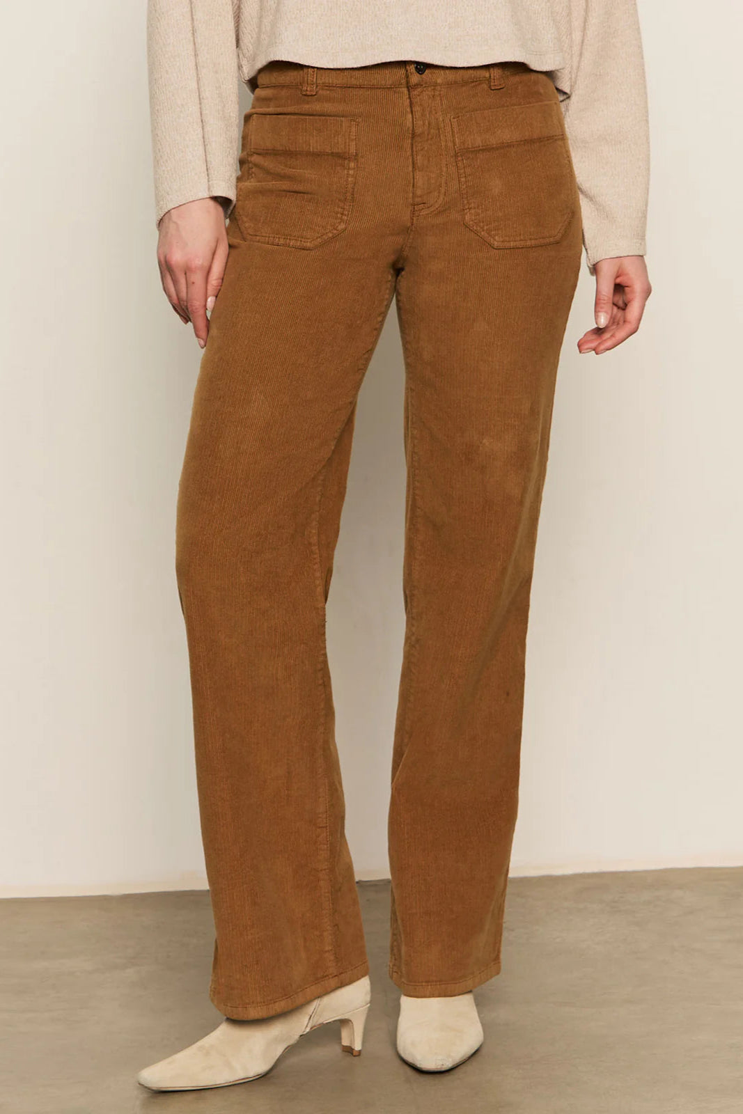 Sanctuary Corduroy Marine Pant in Bronze | Shop Eleanor 