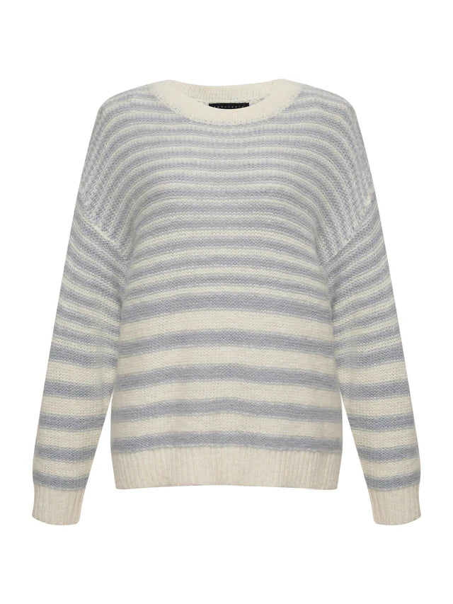 Sanctuary Fuzzy Tunic Stripe Sweater | Shop Eleanor