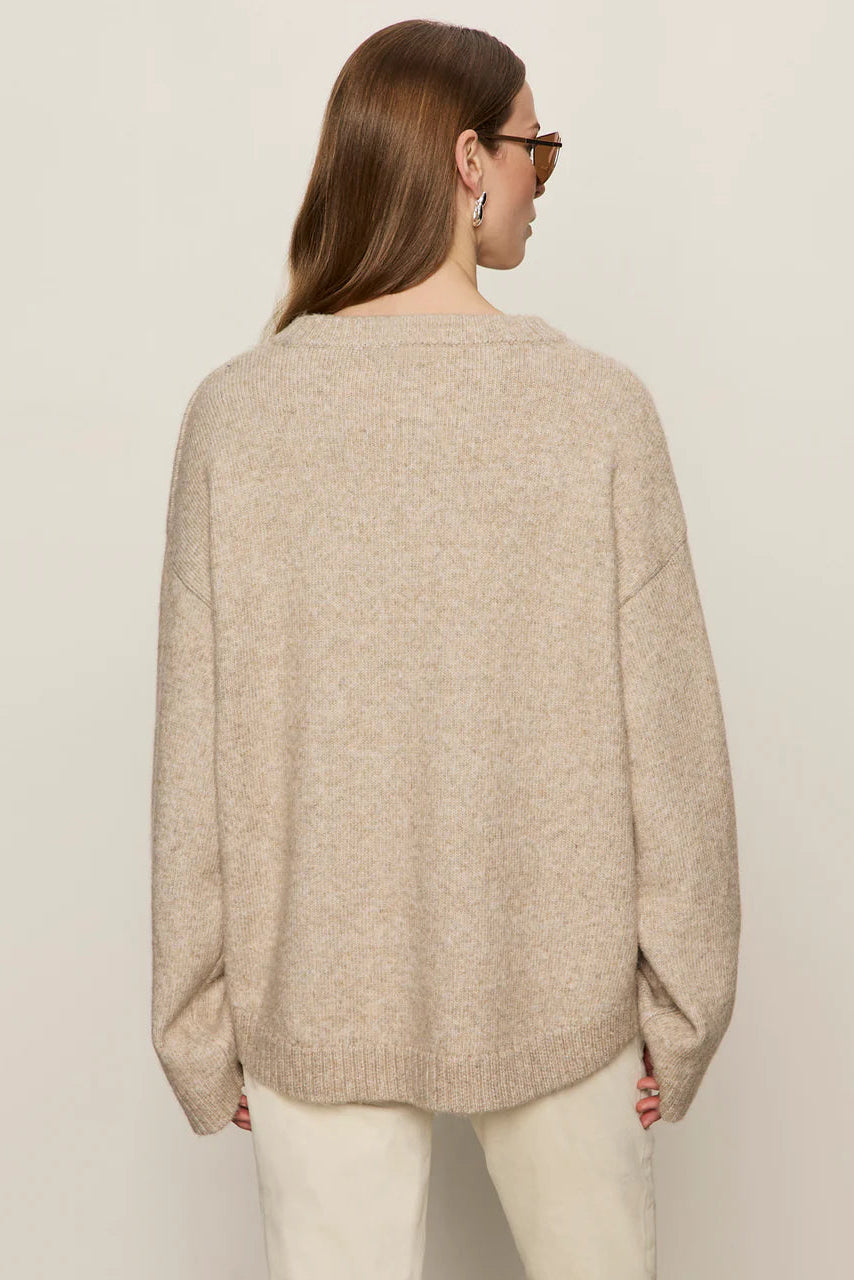 Sanctuary Go-To Sweater in Heather Wheat | Shop Eleanor
