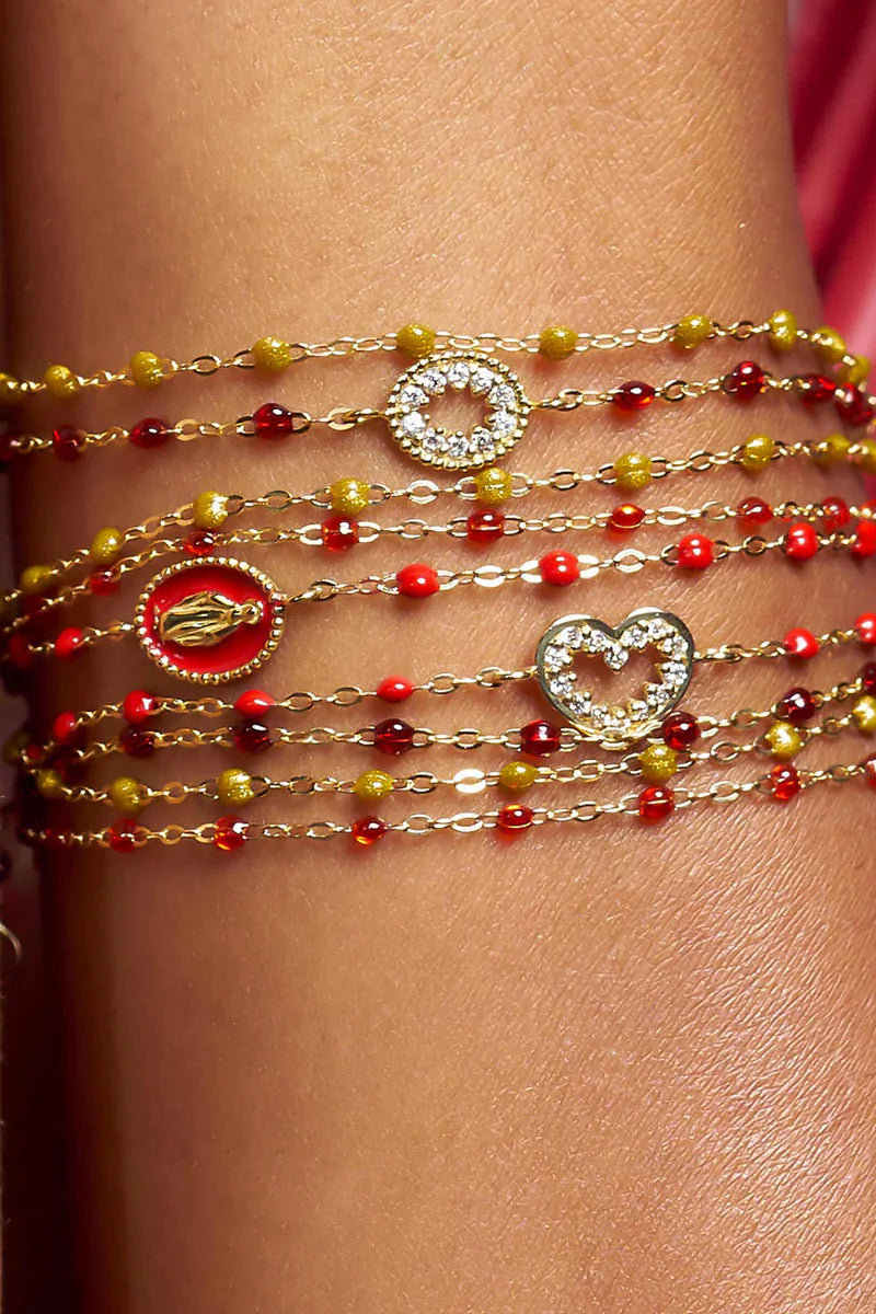 Gigi Clozeau Classic Gigi Bracelet in Cherry | Shop Eleanor