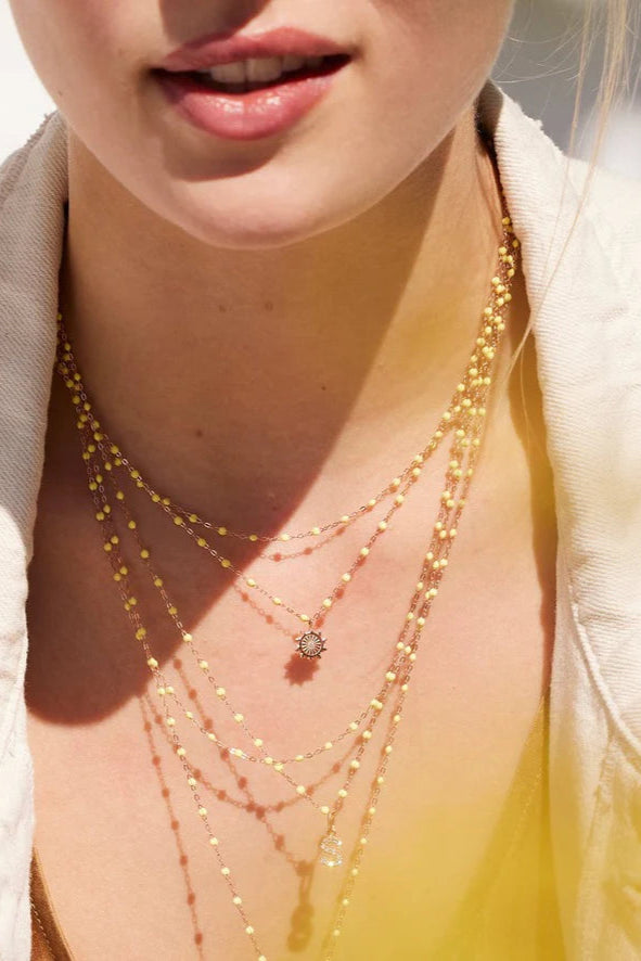 The Gigi CLOZEAU Classic 19.7" Necklace in Mimosa | Shop Eleanor