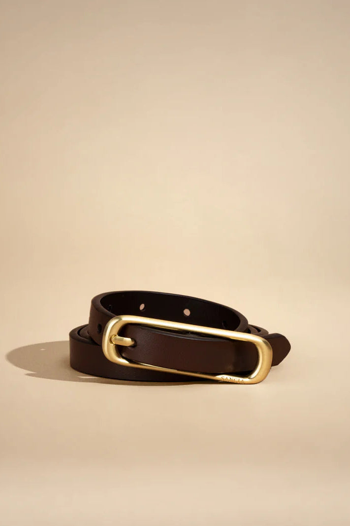 The SANCIA Felina Belt in Cocoa | Shop Eleanor Women's Clothing