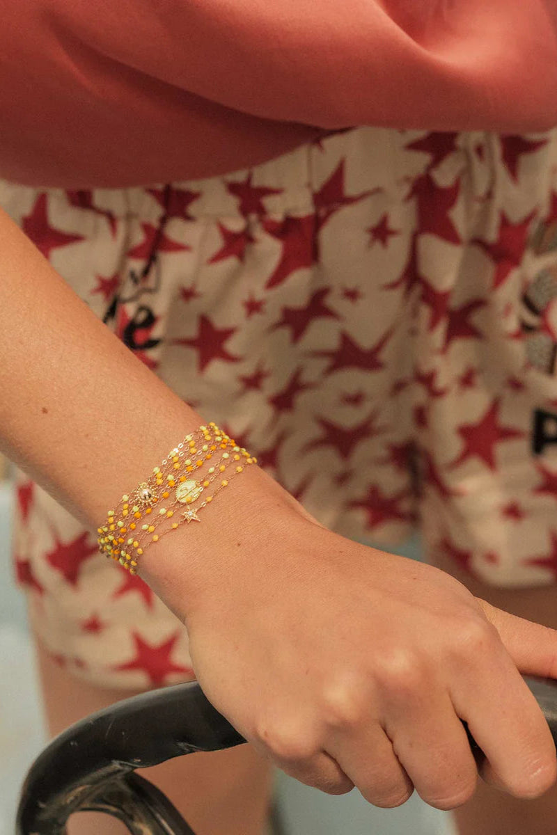 Gigi Classic Stackable Bracelet in Mandarine | Shop Eleanor - Women's Fine Jewelry Boutique in Colorado 