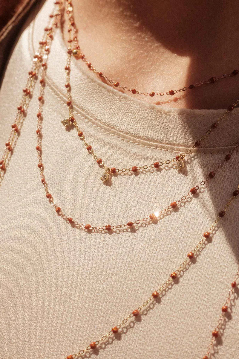 Classic Gigi Necklace in Fauve - 19.7" | Shop Eleanor