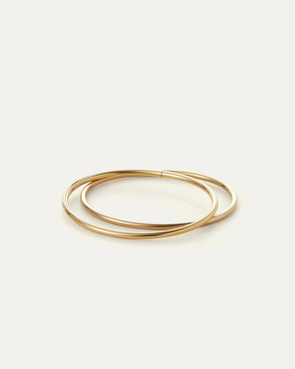 Jenny Bird Dane Bangle - Set of 5 in Gold | Shop Eleanor 