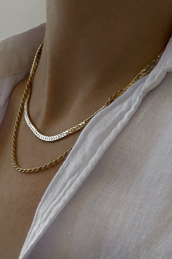 Thatch Mini Bowie Rope Necklace - 18" | Shop Eleanor