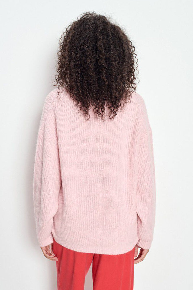 American Vintage East Cardigan in Barbe Pink | Shop Eleanor