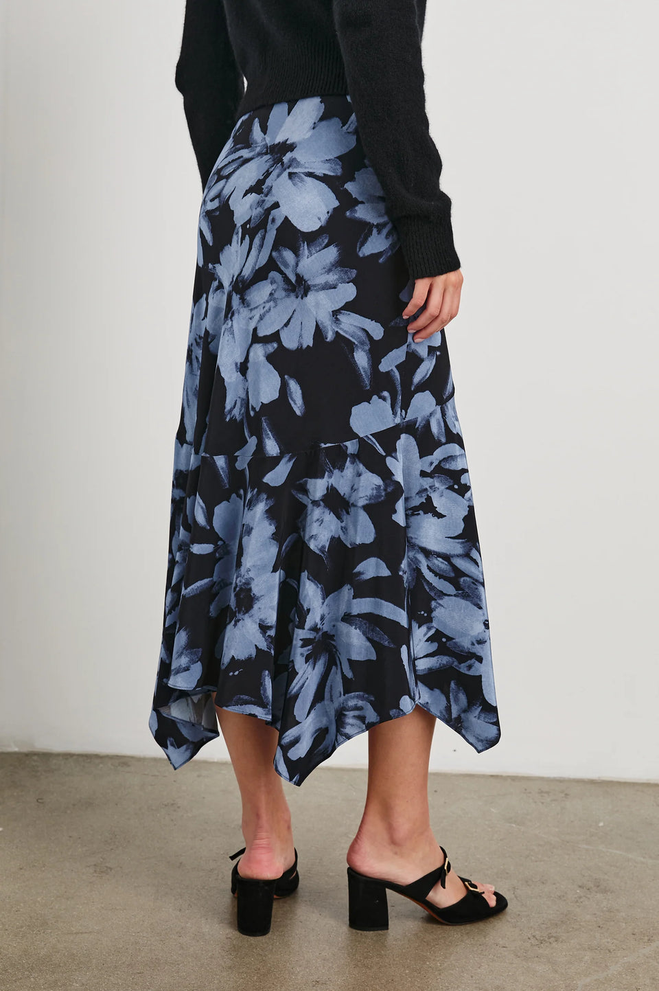 Rails Edwina Skirt with Floral Print in Midnight Lily | Shop Eleanor