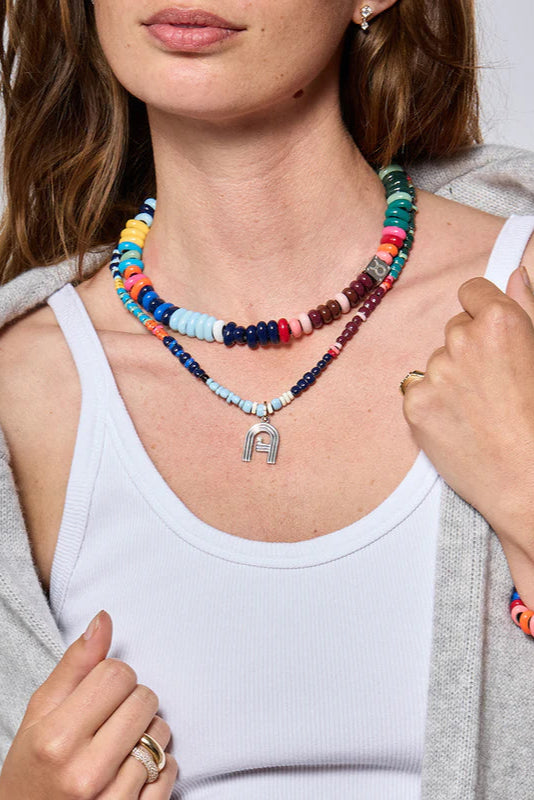 Adine Reyter Enamel Big Bead Carnival Necklace | Shop Eleanor