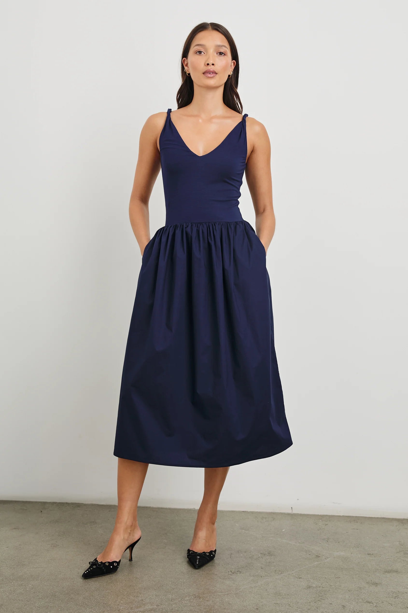 Rails Franca Dress in Navy | Shop Eleanor