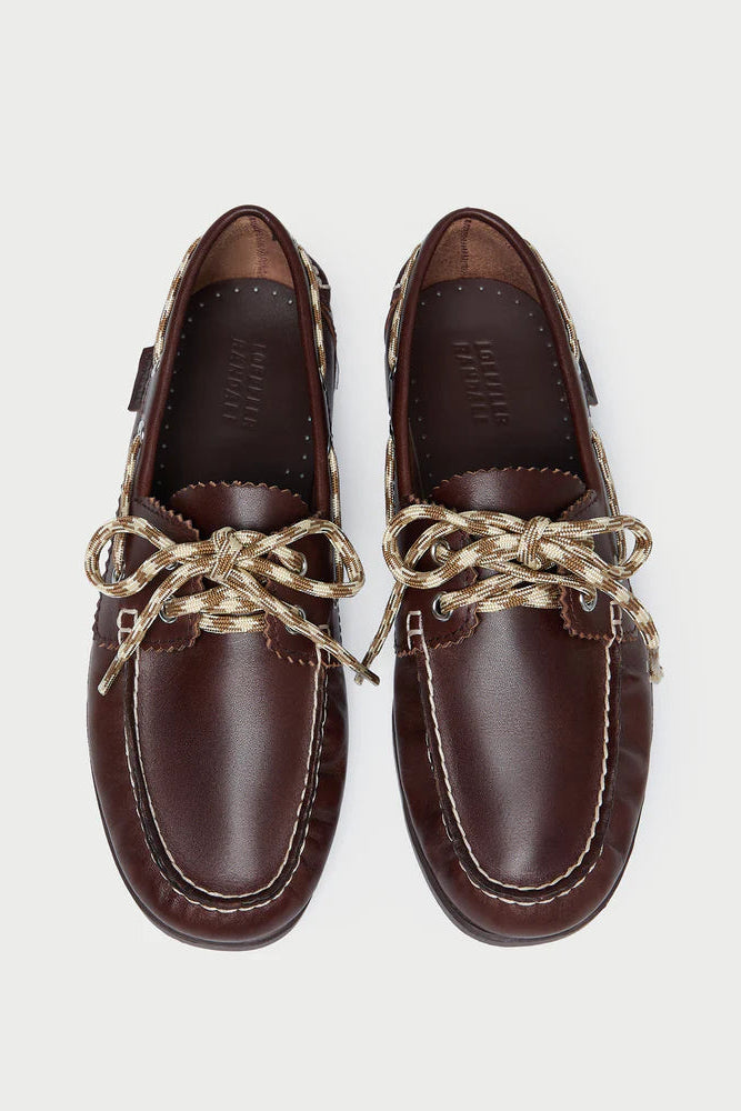 Loeffler Randall Franco Boat Leather Shoe | Shop Eleanor