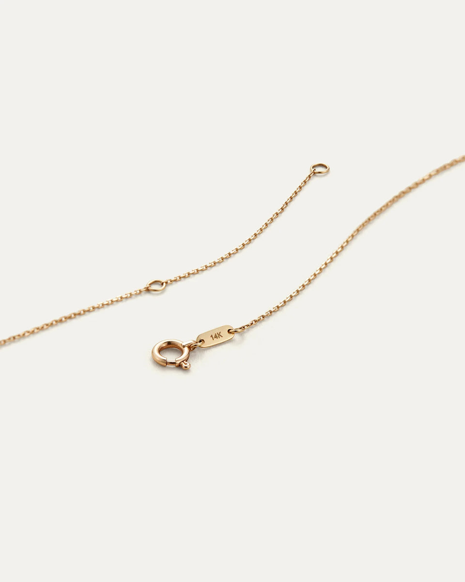 Jenny Bird Monogram Necklace in Gold | Shop Eleanor