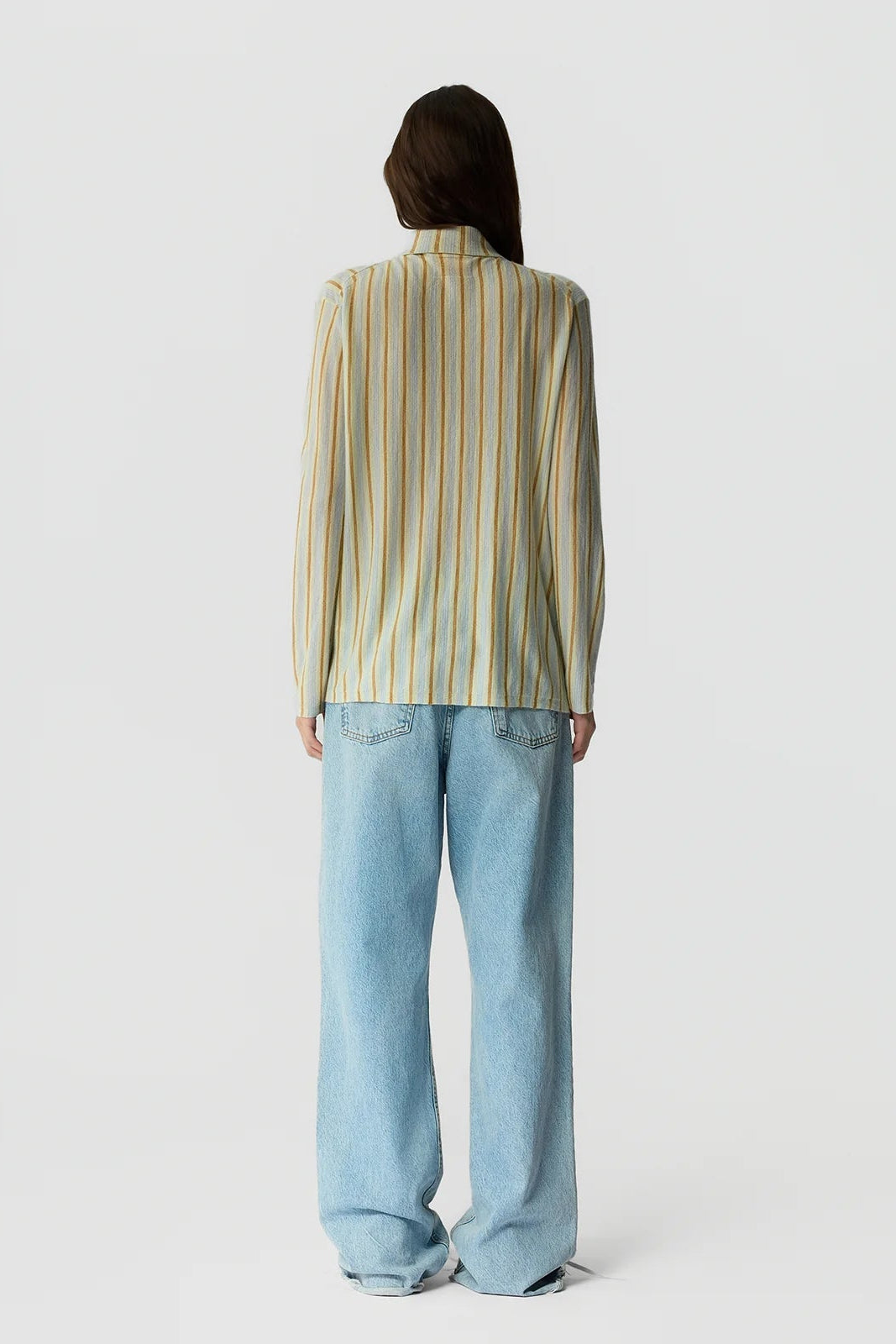 Guest in Residence Fine Stripe Showtime Shirt | Shop Eleanor