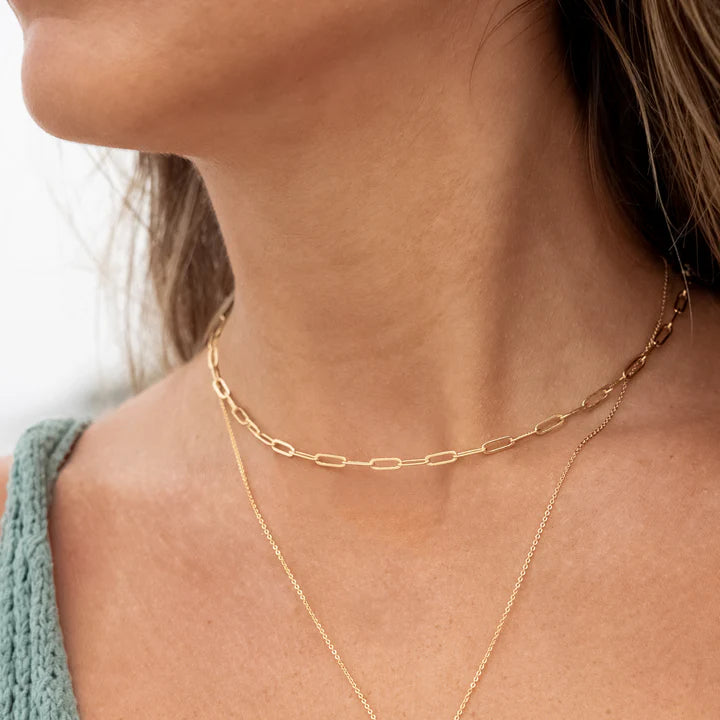 Thatch Finn Necklace in 14k Gold | Shop Eleanor