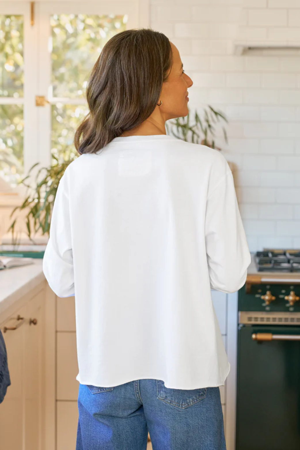 Frank & Eileen Peyton Crew Long Sleeve Tee | Shop Eleanor