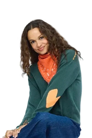 Cashmere Bandana - Tomato