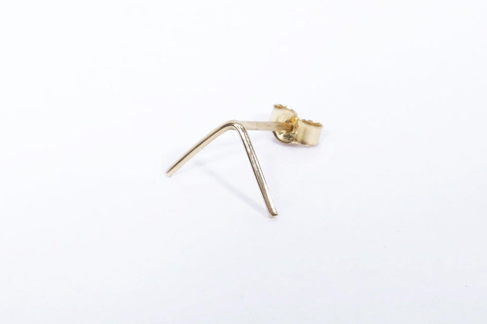 Talisman V Single Studs | Shop Eleanor