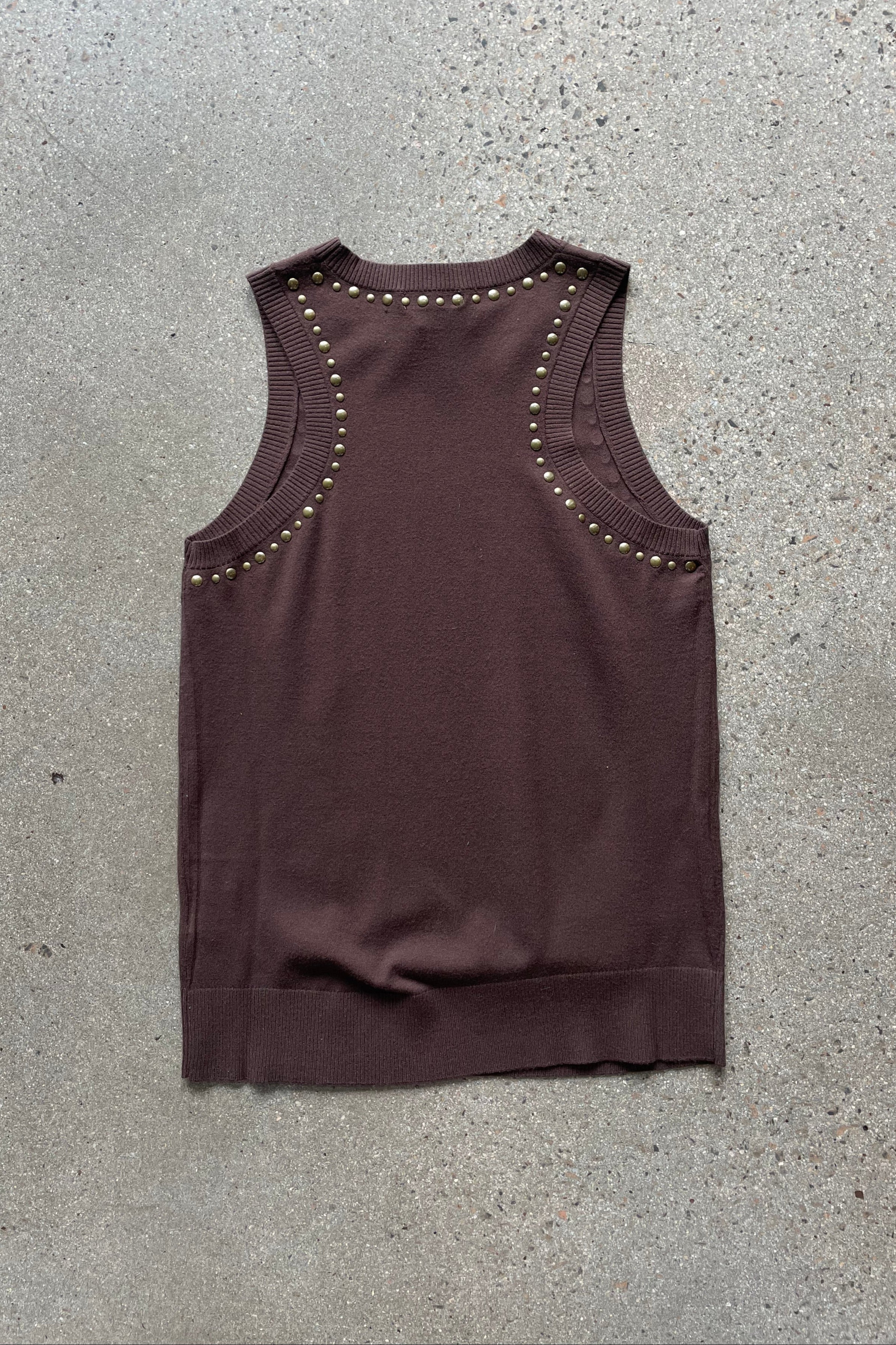 Minnie Rose Western Studded Racerback  Tank | Shop Eleanor - Women's Clothing Boutique in Colorado