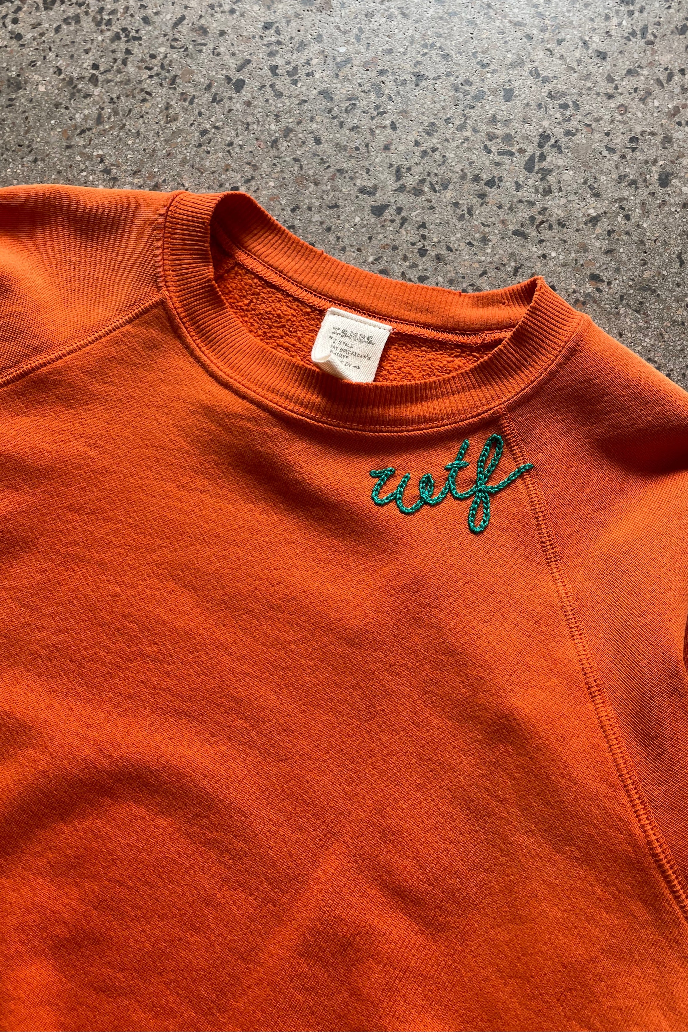 "wtf" Sweatshirt 2025