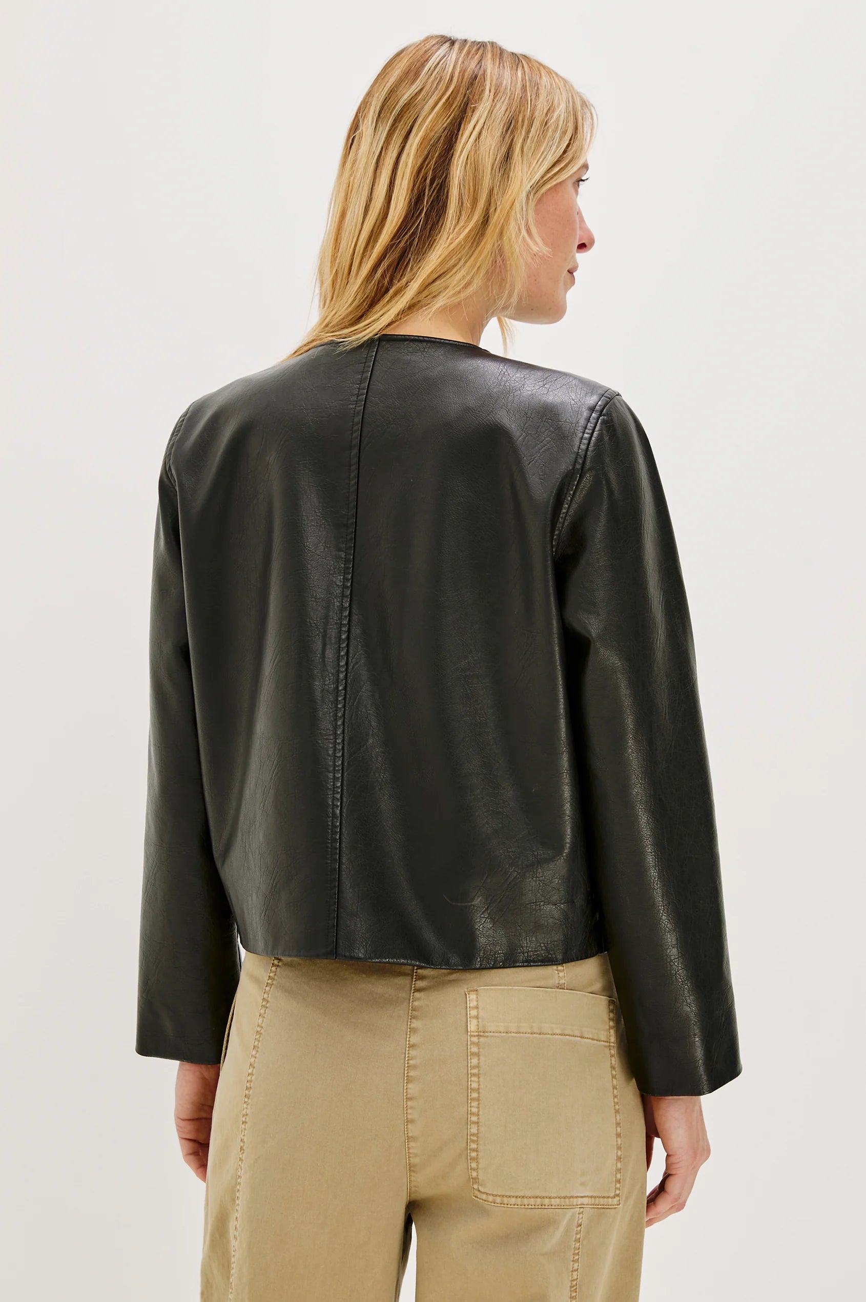 Rails Inka Fitted, cool, and versatile Black Leather Jacket | Shop Eleanor - Women's Luxury Clothing Boutique