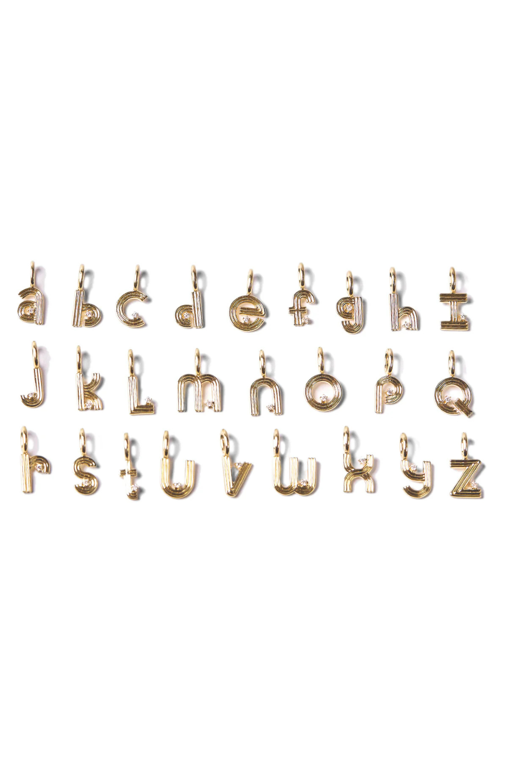 Adina Reyter Diamond Mini Charm "k" | Shop Eleanor - Women's Luxury Boutique in Colorado