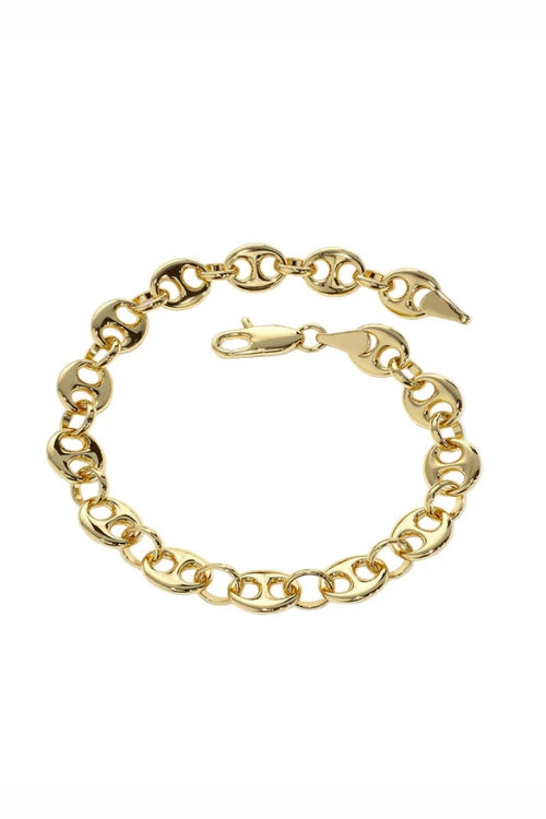 Stacy Nolan Mariner's Link Bracelet in 14k Gold | Shop Eleanor