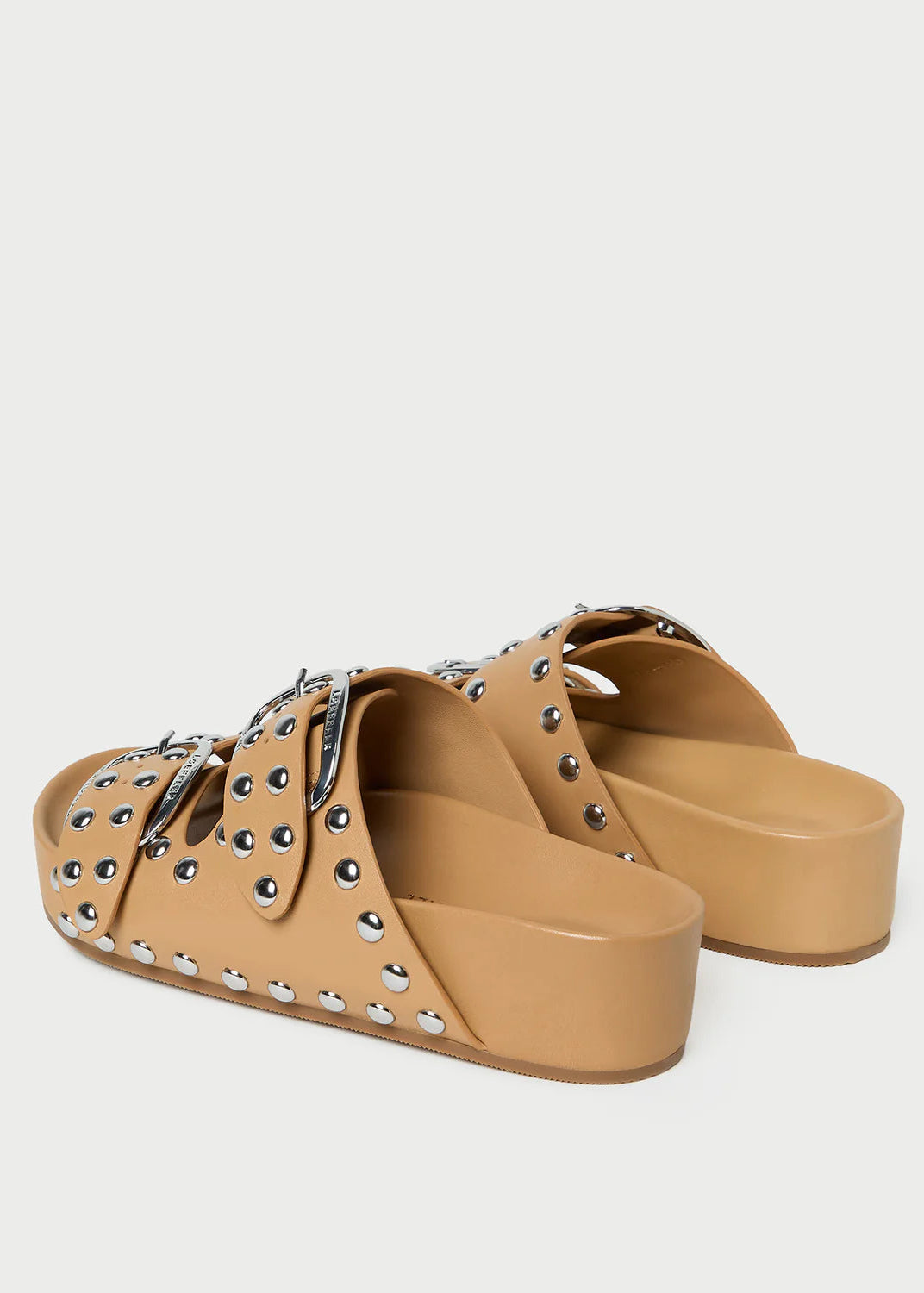 Loeffler Randal Joni Khaki Studded Sandal | Shop Eleanor - Women's Luxury Footwear and Sandals