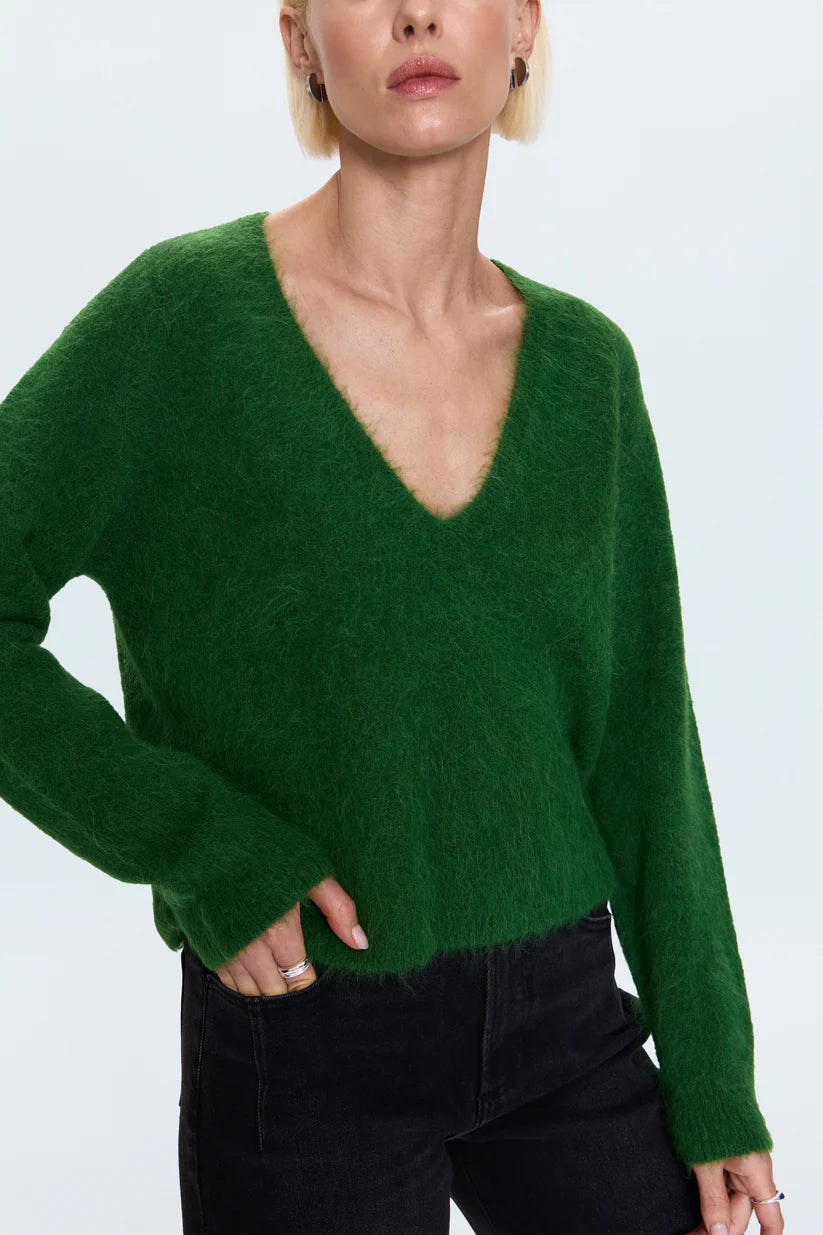 Pistola Kit Sweater in Winter Green | Shop Eleanor - Women's Sweaters