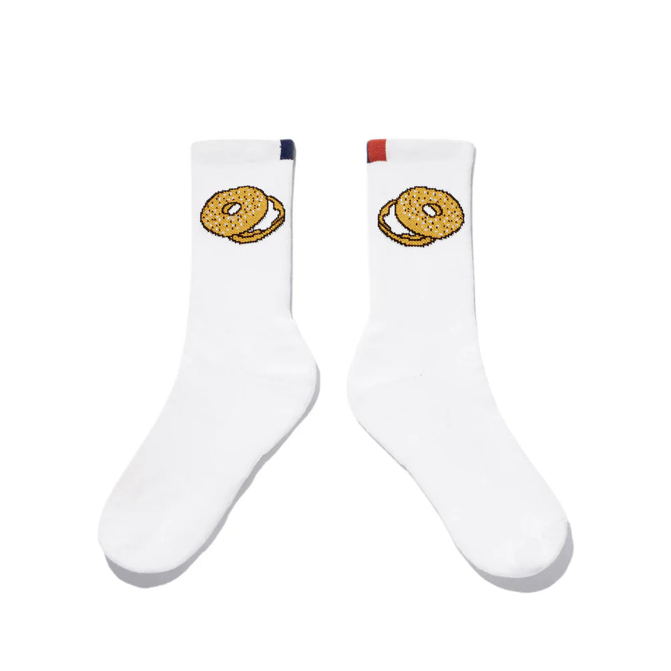 KULE The Women's Bagel Sock in White | Shop Eleanor