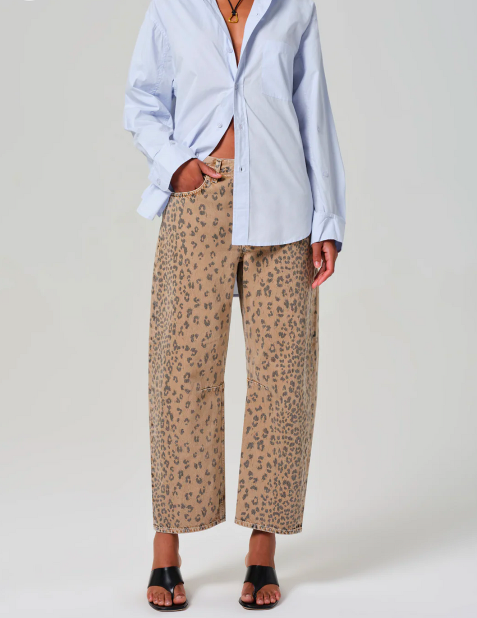 Citizens of Humanity Miro Jean in Cheetah Print | Shop Eleanor