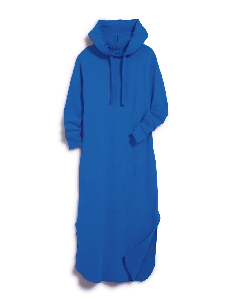 James Hooded Cape Dress