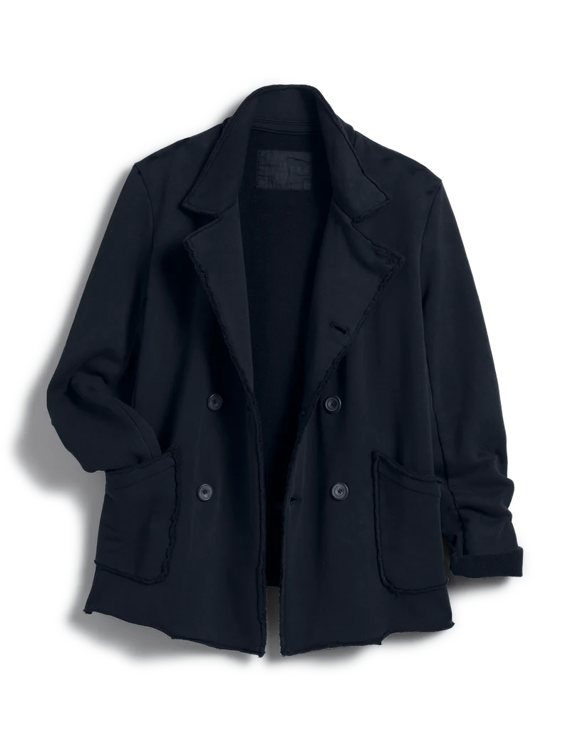 Frank & Eileen Mini Belfast Peacoat in British Navy | Shop Eleanor