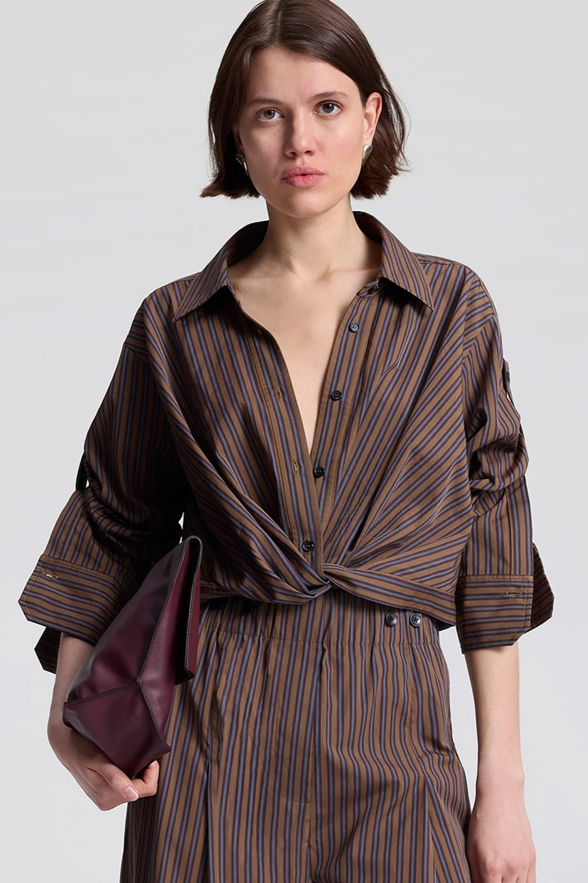 A.L.C. Leo Top in Brown | Shop Eleanor - Women's Designer Boutique in Colorado